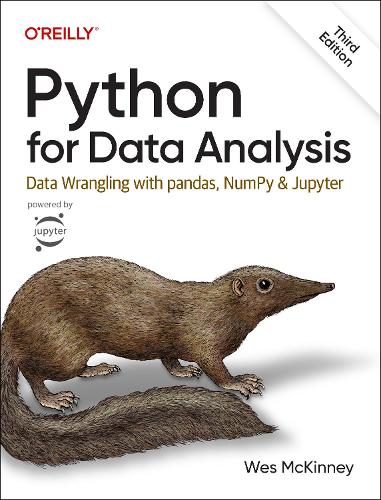 Python for Data Analysis 3e: Data Wrangling with pandas, NumPy, and Jupyter (Paperback)