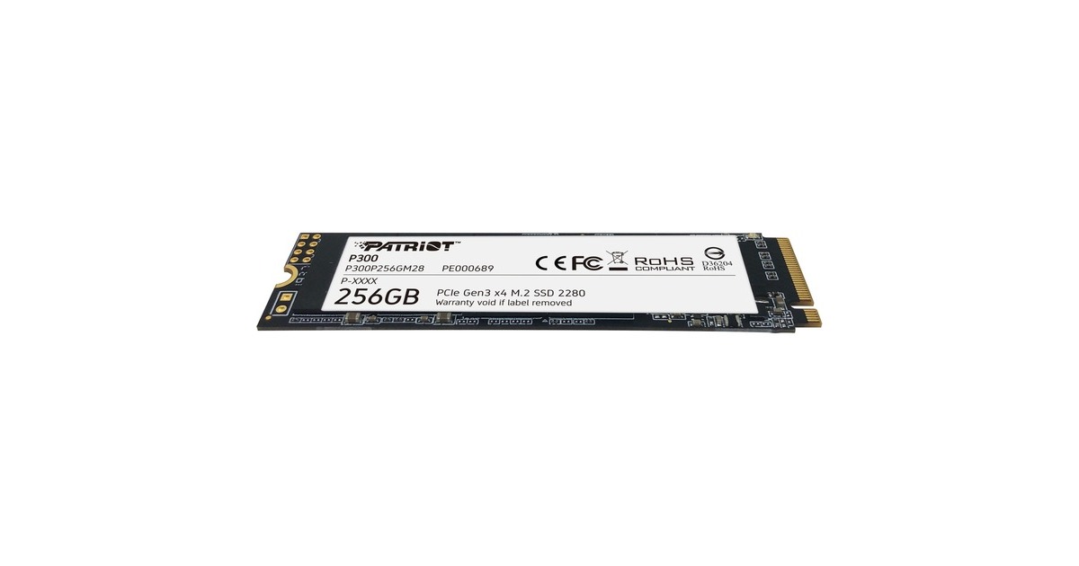 PatriotP300 256 GB  SSD  (P300P256GM28, PCIe 3.0 x4, M.2 2280)