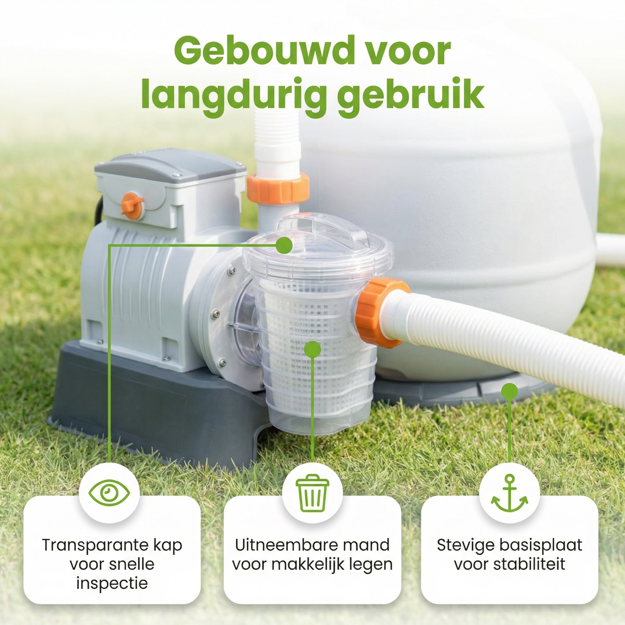 Bestway 8.327 l/u zandfilterpomp
