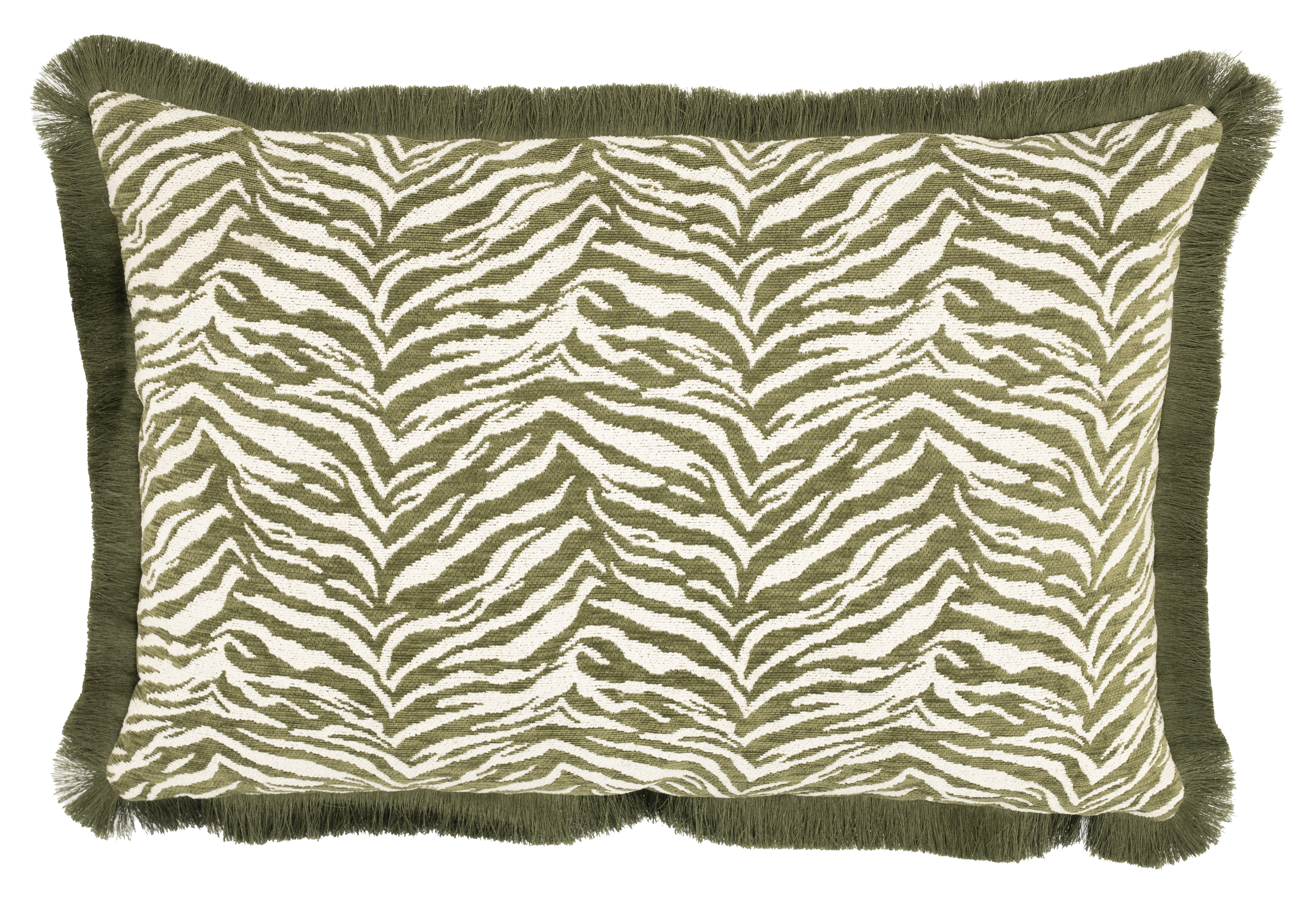 Sierkussen Groen 250381 Tigra B60 x D12 x H40 cm