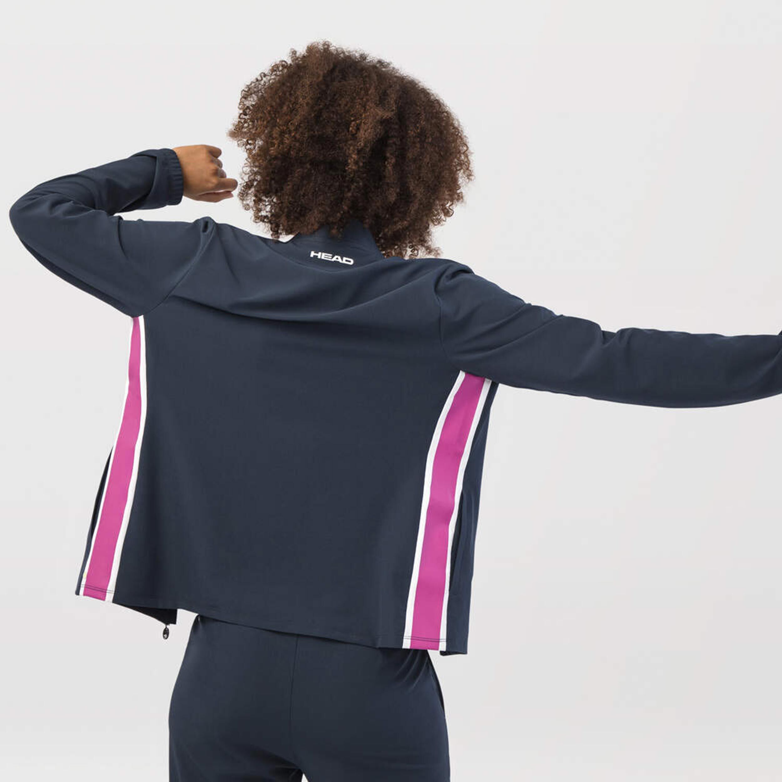 HEAD Breaker Veste De Survêtement Femmes - Bleu Foncé , Berry