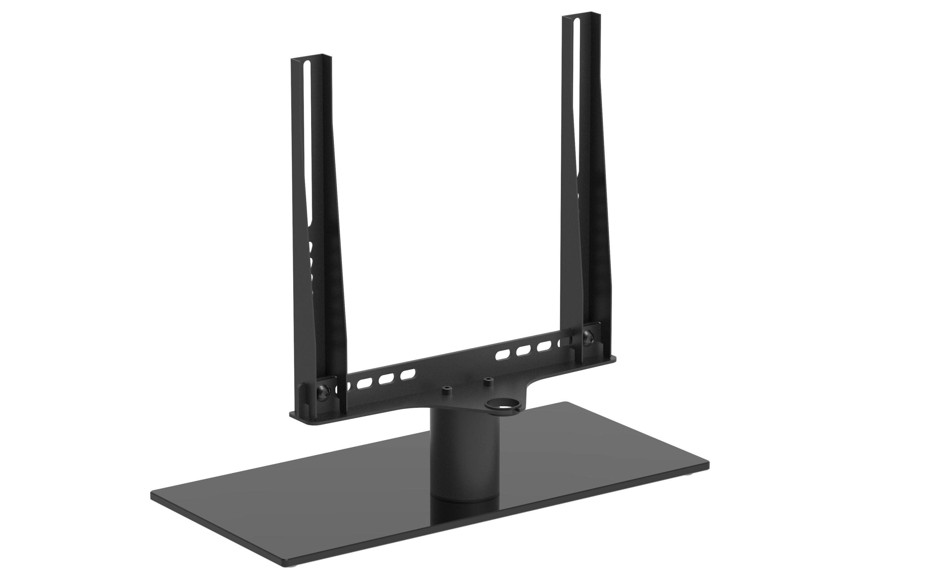 Monitor-Standfuss Turn Black Small bis 30 kg – Schwarz<br>Desk Mount