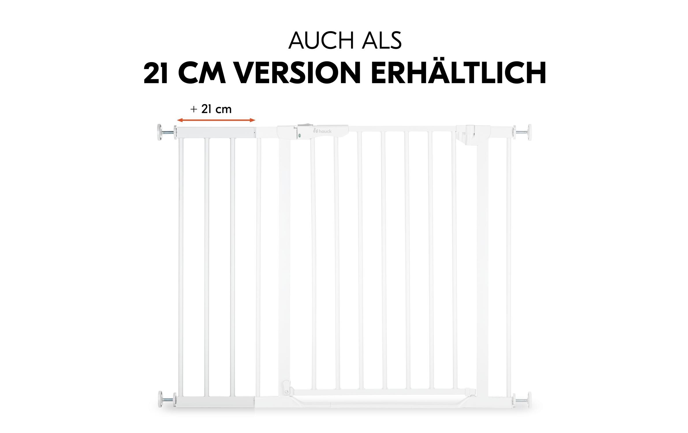 Verlängerung Türschutzgitter 9 cm WeissSafety Gate Extension für gängige Hauck Schutzgitter