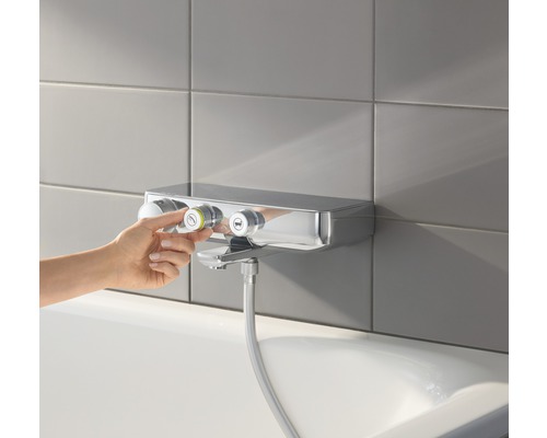GROHE douchekraan met thermostaat GROHTHERM SMARTCONTROL chroom 34718000