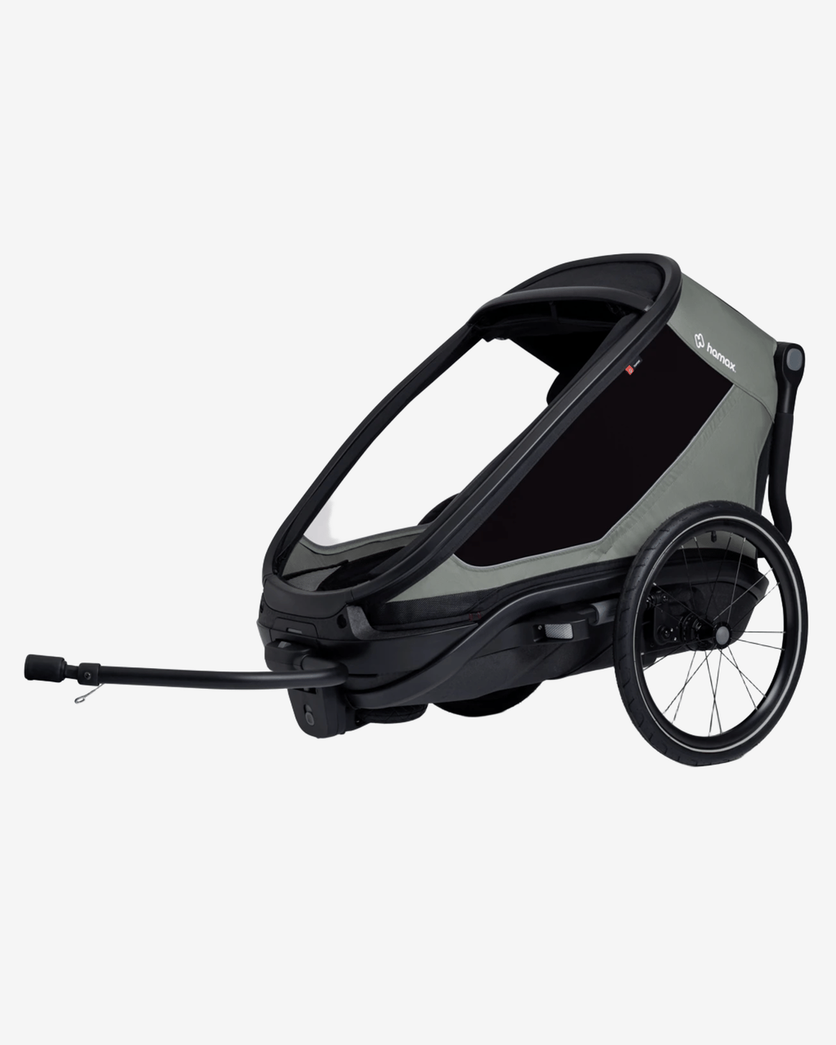 Hamax Outback Next Sykkelvogn & Barnevogn, Plass til ett barn | Enkel Bicycle Trailer