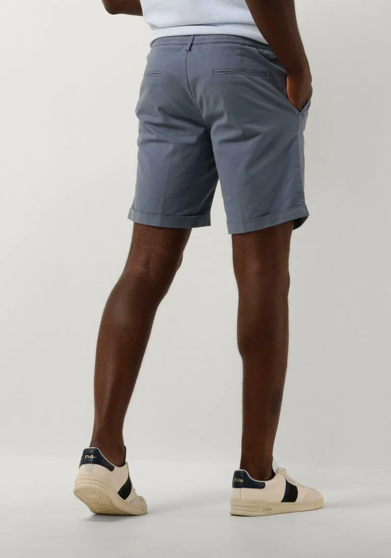 PROFUOMO blauwe profuomo korte broek trousers 845 short