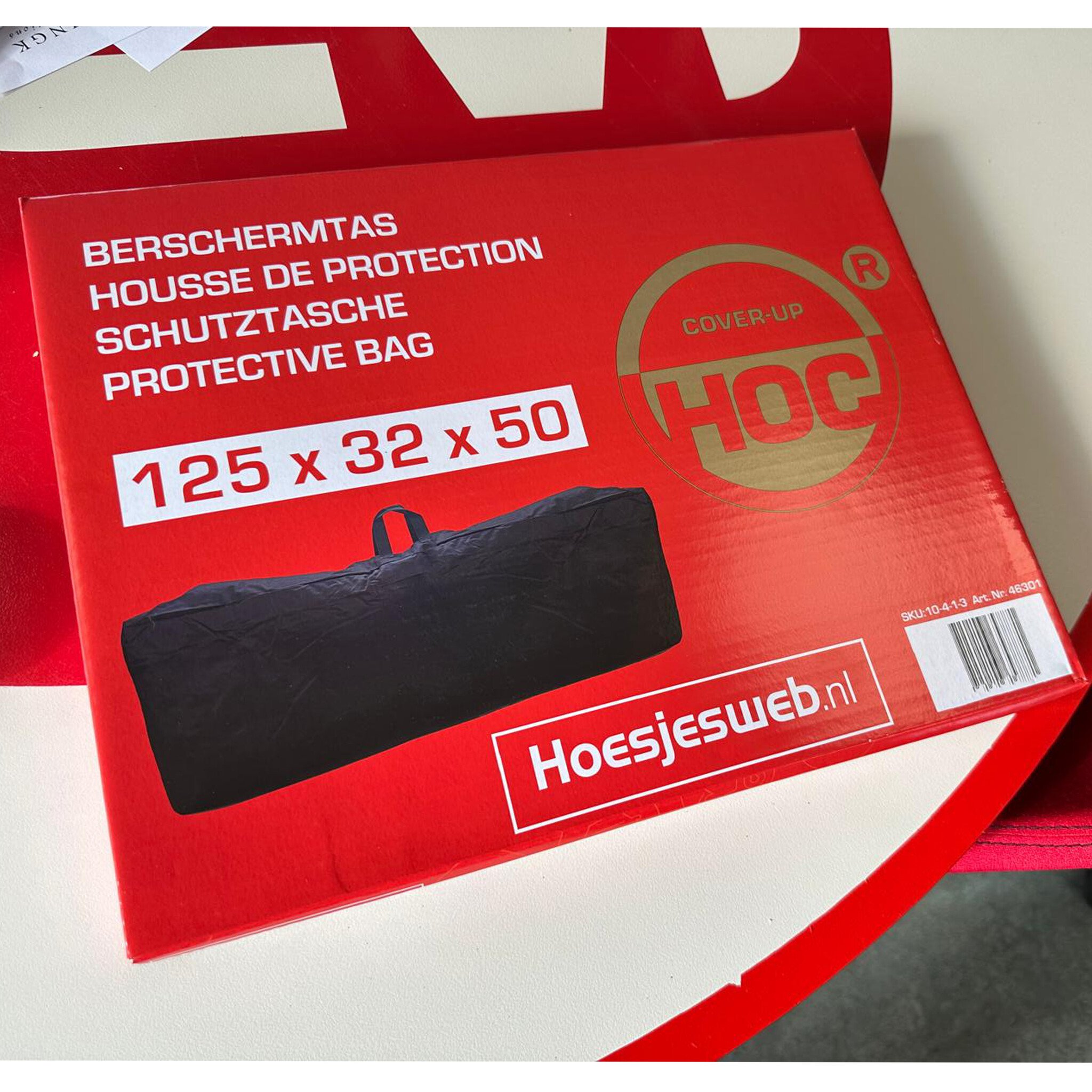 CUHOC goldlabel 125 x 32 x 50 cm tuinkussens opbergtas