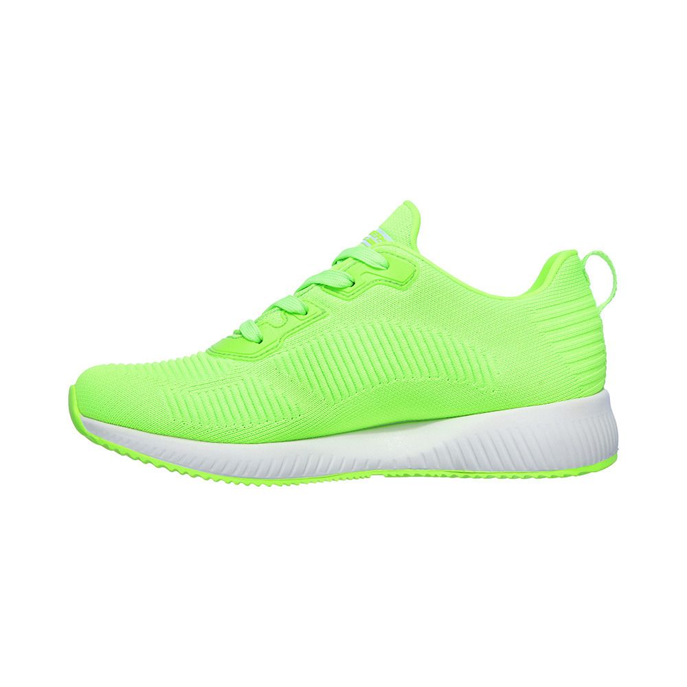 Skechers BOBS SQUAD GLOWRIDER - Sneakers Femme lime