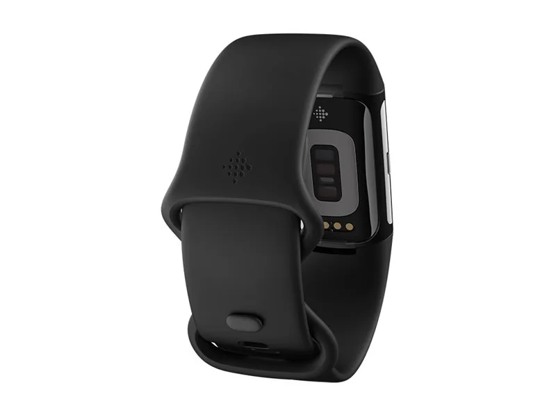 Fitbit Charge 6 - Sort aluminium - aktivitetssporer med uendelighedsbånd - silikone - obsidian - Bluetooth, NFC - 37.64 g