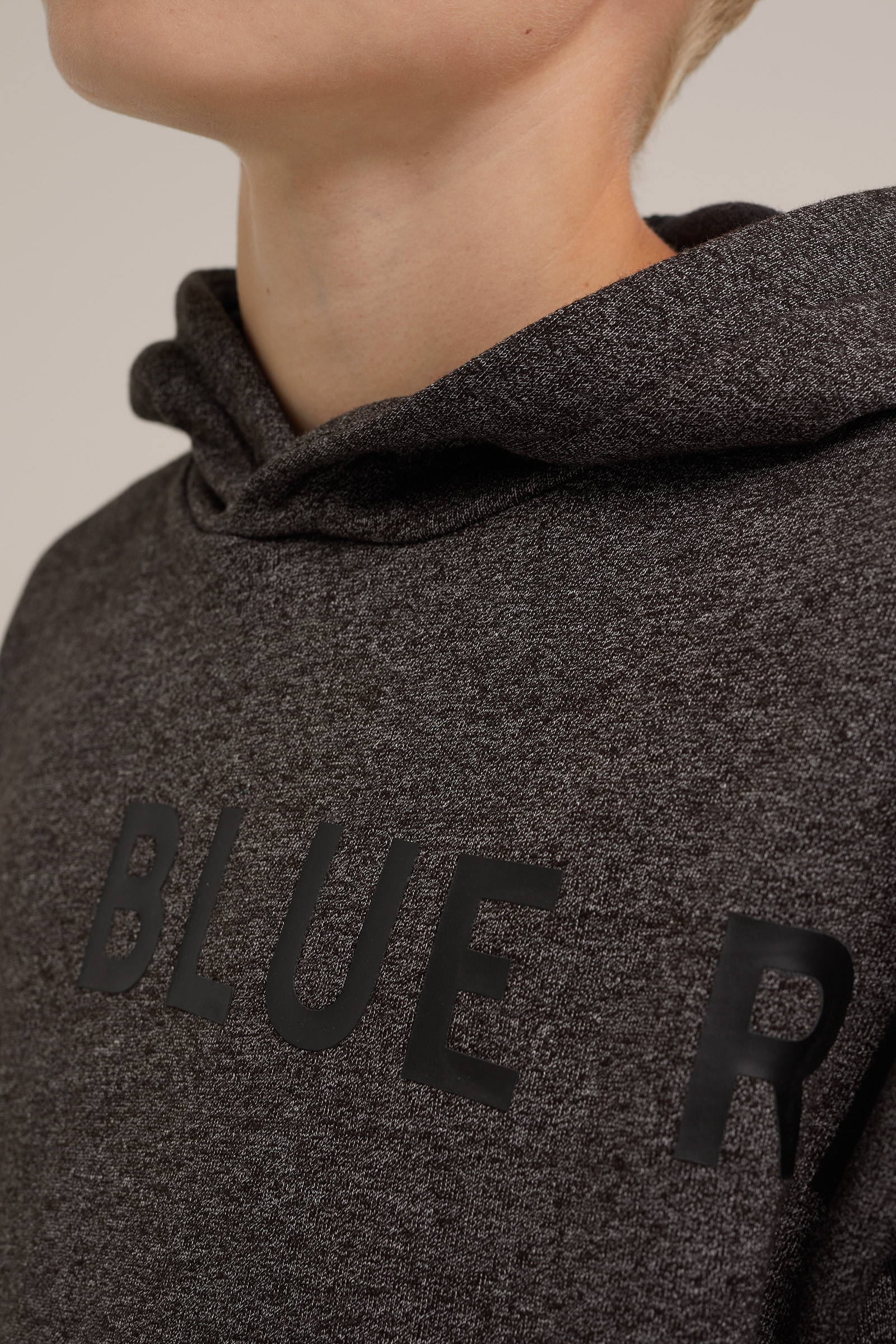 Jongens hoodie met opdruk Blue Ridge Zwart