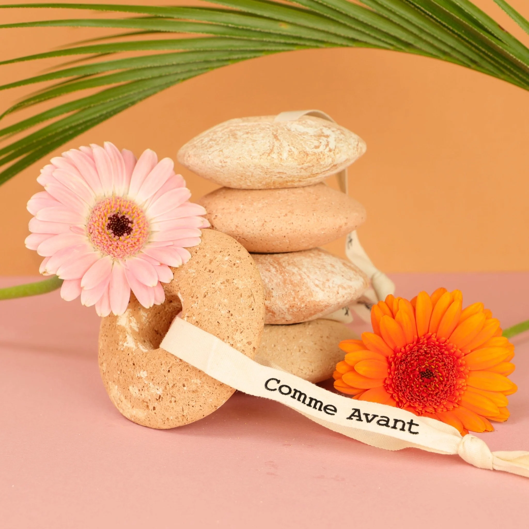 Galet d'argile exfoliant et nettoyant