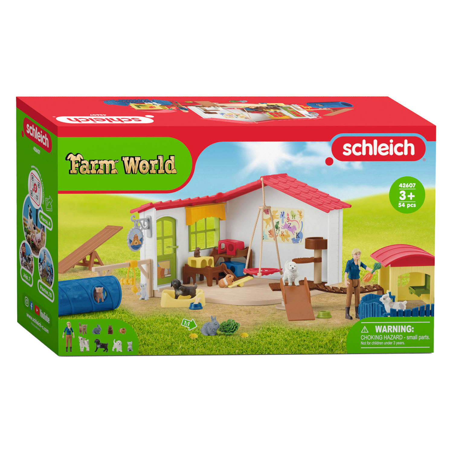 schleich FARM WORLD Dierenhotel 42607