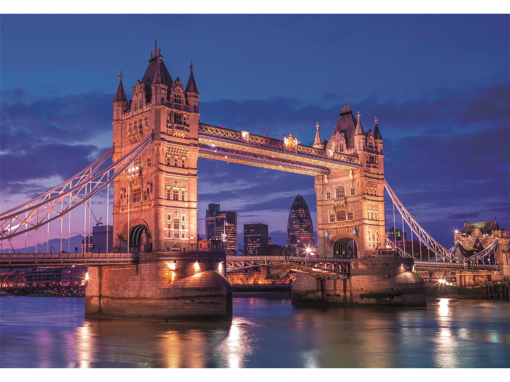 PUZZLE TOWER BRIDGE CLEMENTONI 1000 PEÇAS
