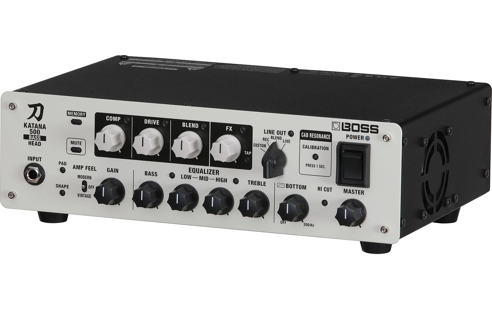 Topteile KATANA-500 BASS HEAD<br>Transistor Topteil für E-Bass