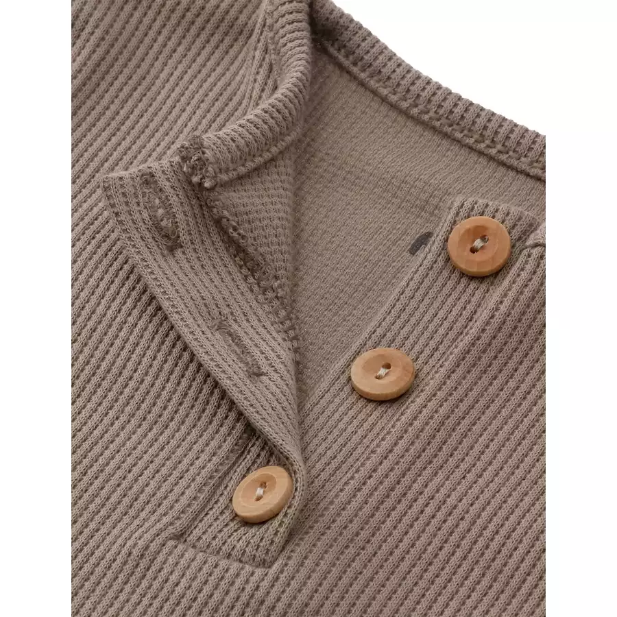 Baby Sweets Shirt Langarm Nice, Wild & Cute taupe