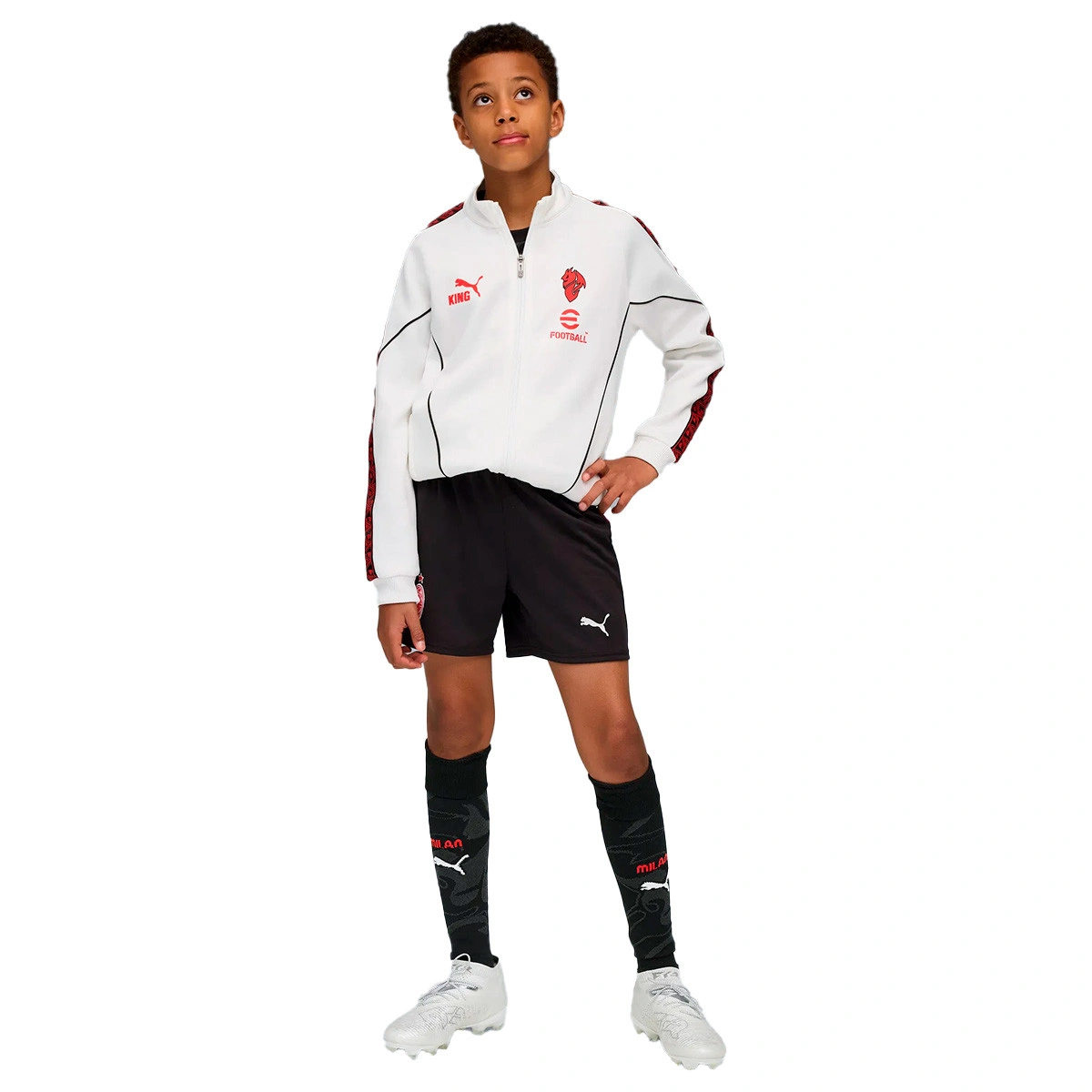 Casaco Puma AC Milan Pre-Match 2025-2026 Criança
