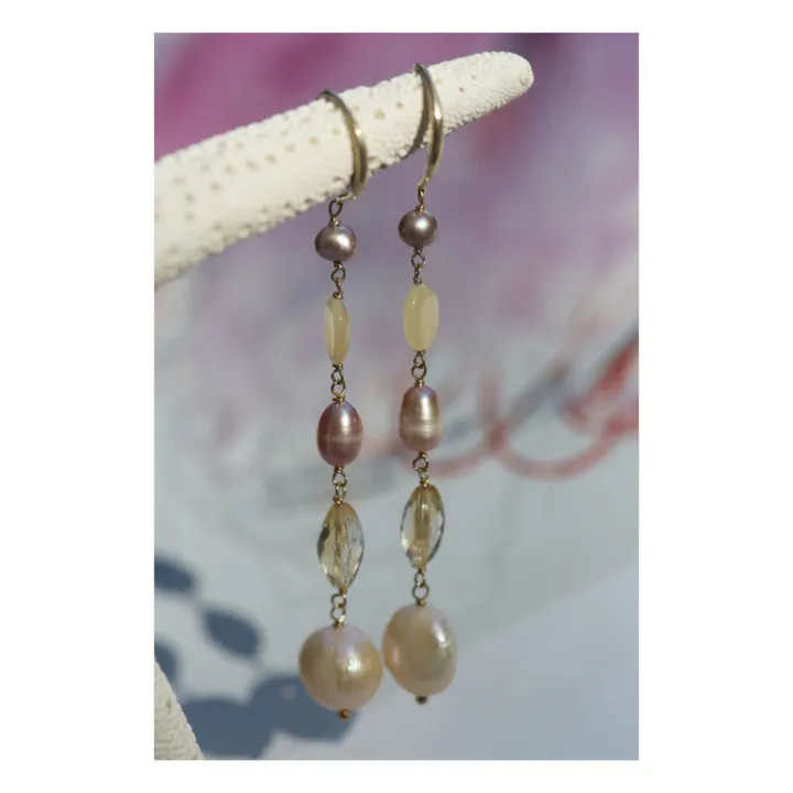 5 Octobre Boucles d'oreilles Bao | Doré