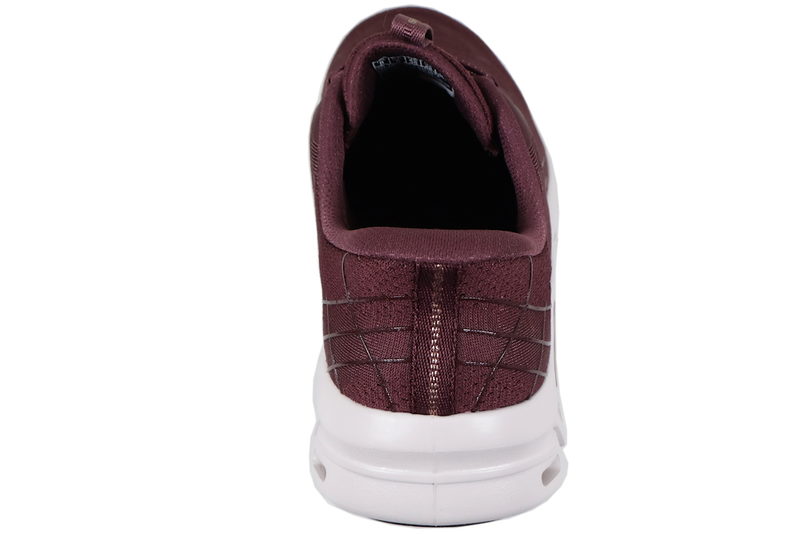 SKECHERS GLIDE-STEP ELEVATE AMAZE SLIP-INS SKO I BORDEAUX TEKSTIL