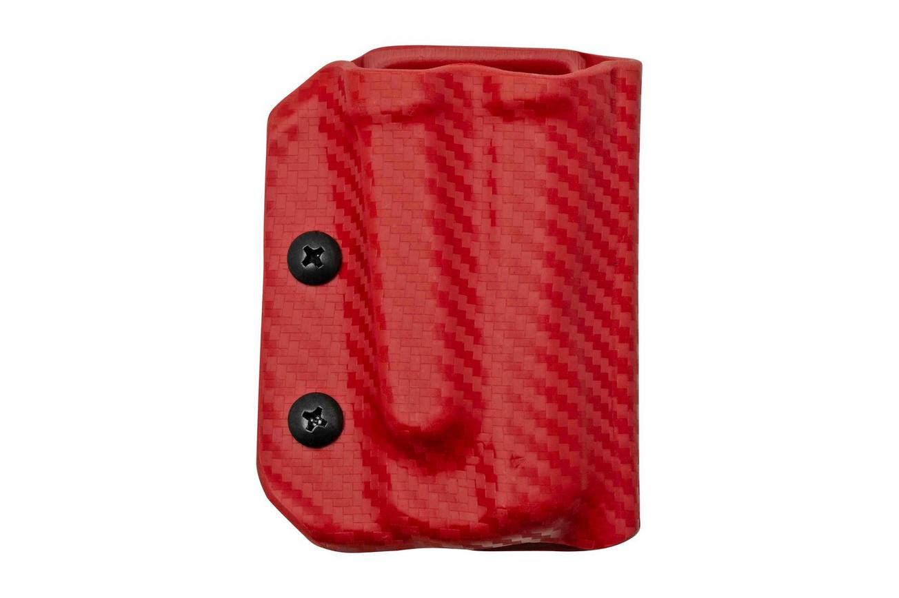 Clip And Carry Kydex Sheath Gerber Suspension NXT, Carbon Fiber Red GSUSP-NXT-CF-RED riemholster