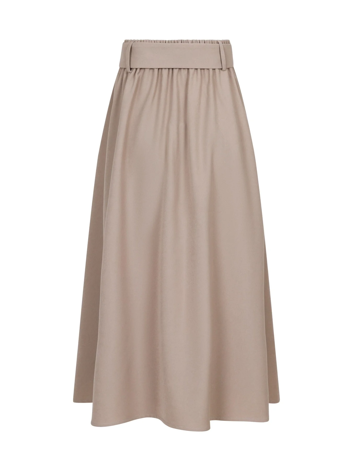 Valentin Studio Pleated Skirt sand
