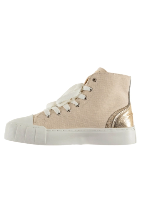 Baskets montantes vanessa wu laure beige
