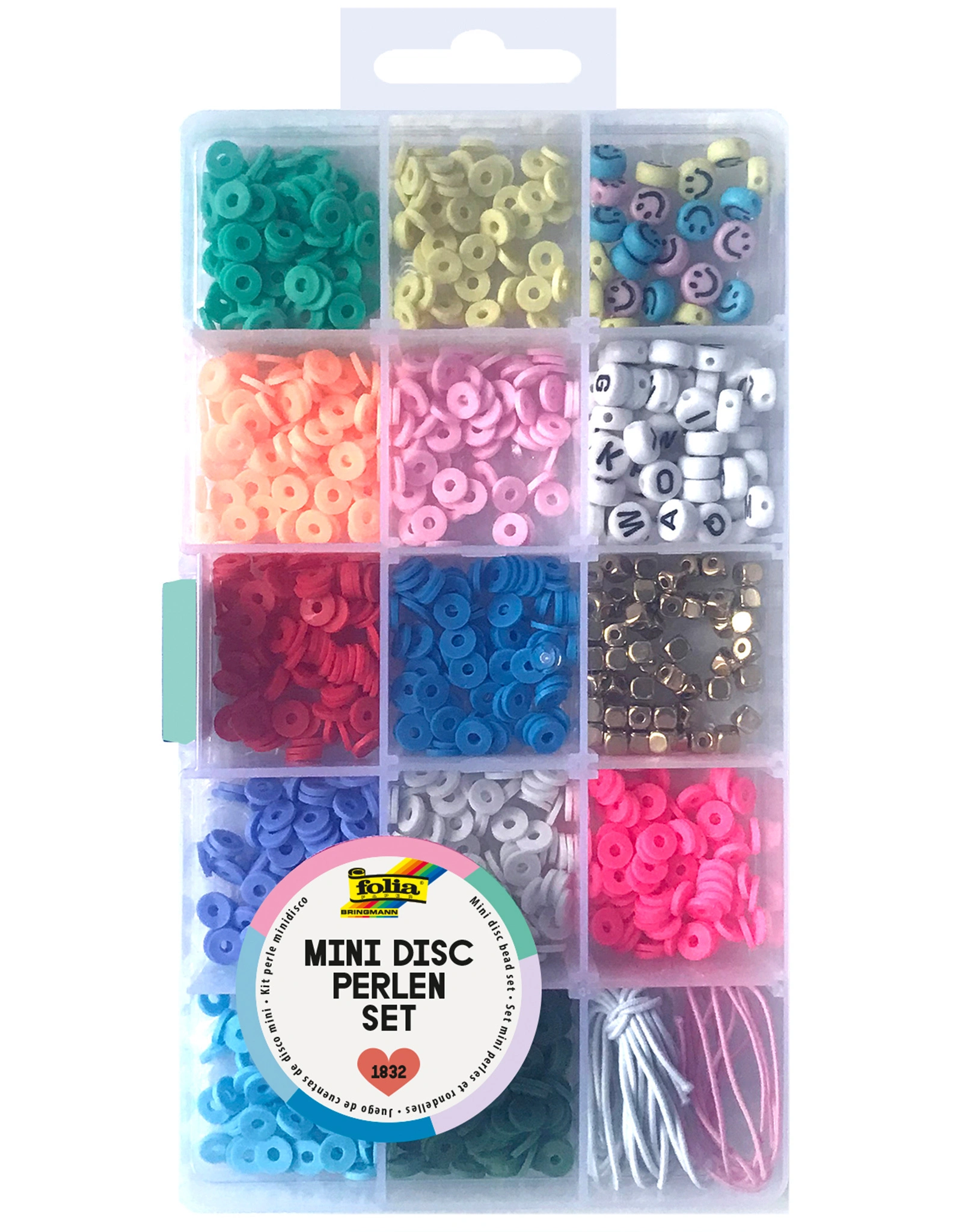Perlen-Set MINI DISC 1.832-teilig