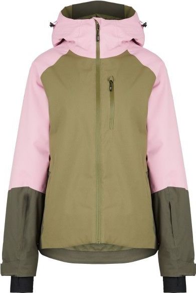 Stoic Womens MountainWool AsplidenSt III Ski Jacket Ski-jas (Dames |olijfgroen |waterdicht)