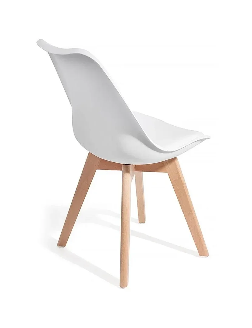 Pack of 4 Kiki Evo White Chairs