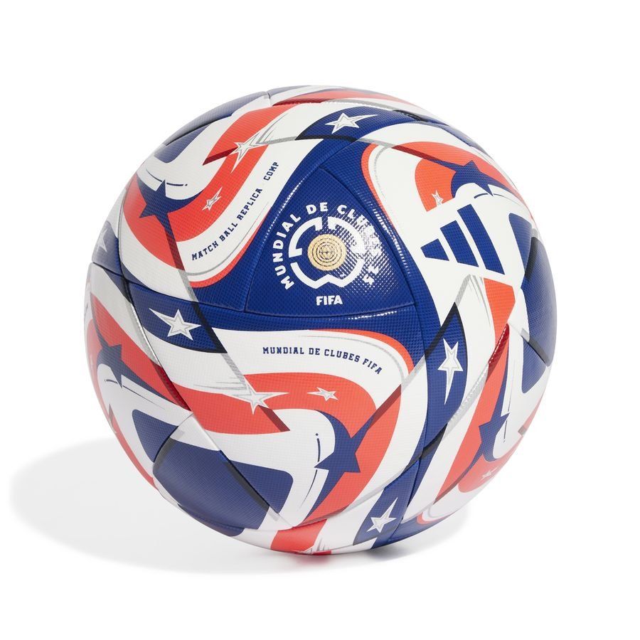 adidas Ballon Competition Club World Cup 2025 - Blanc/Bleu/Bleu Marine/Lucid Red