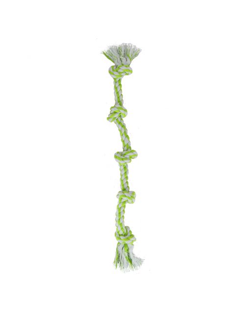 Adori Flostouw Xl Wit&Lime - Hondenspeelgoed