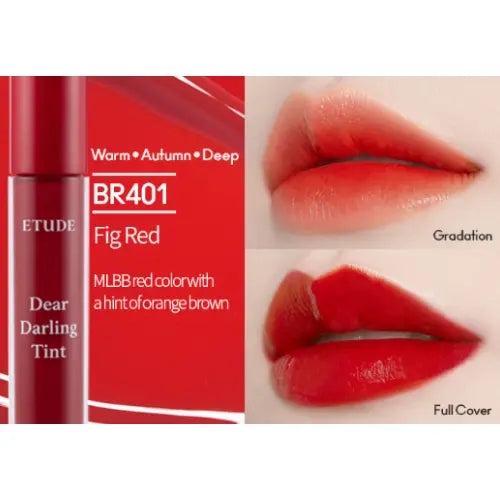 Dear Darling Water Gel Tint BR401 Fig Red