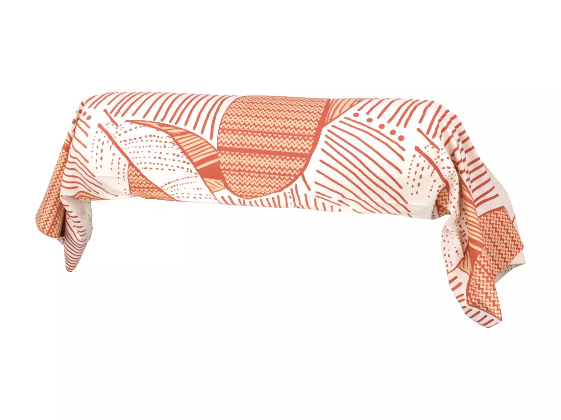 Taie de traversin 240x43 cm coton FOLIO ecru Corail