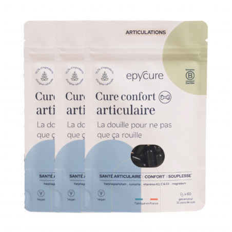 Epycure Laboratoire Cure confort articulaire 3 mois