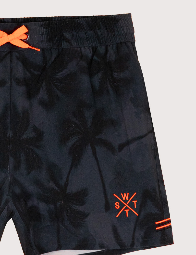 WATTS MAILLOT DE BAIN COOL Z NOIR TROPICAL
