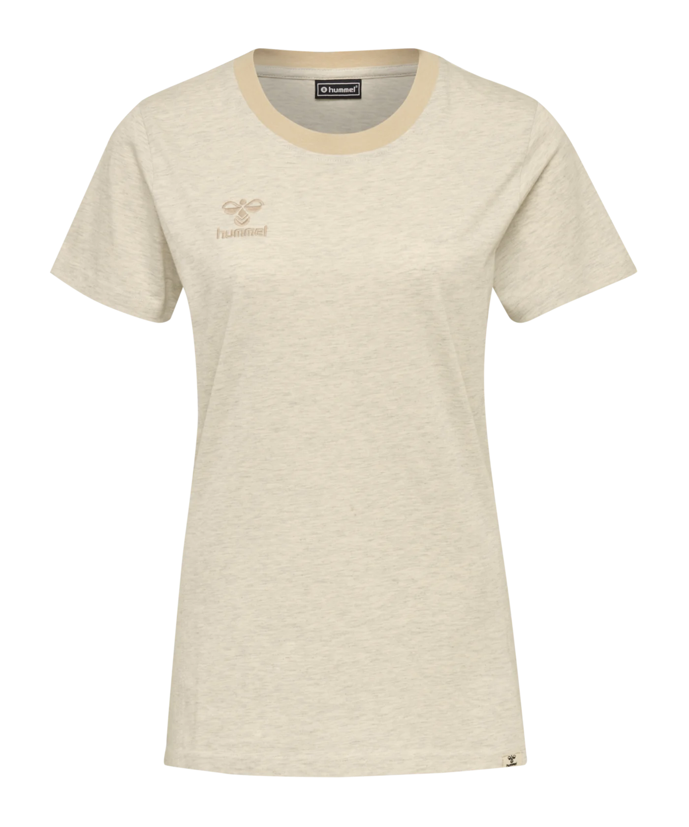 Hummel Move T-Shirt Damen Beige F9094