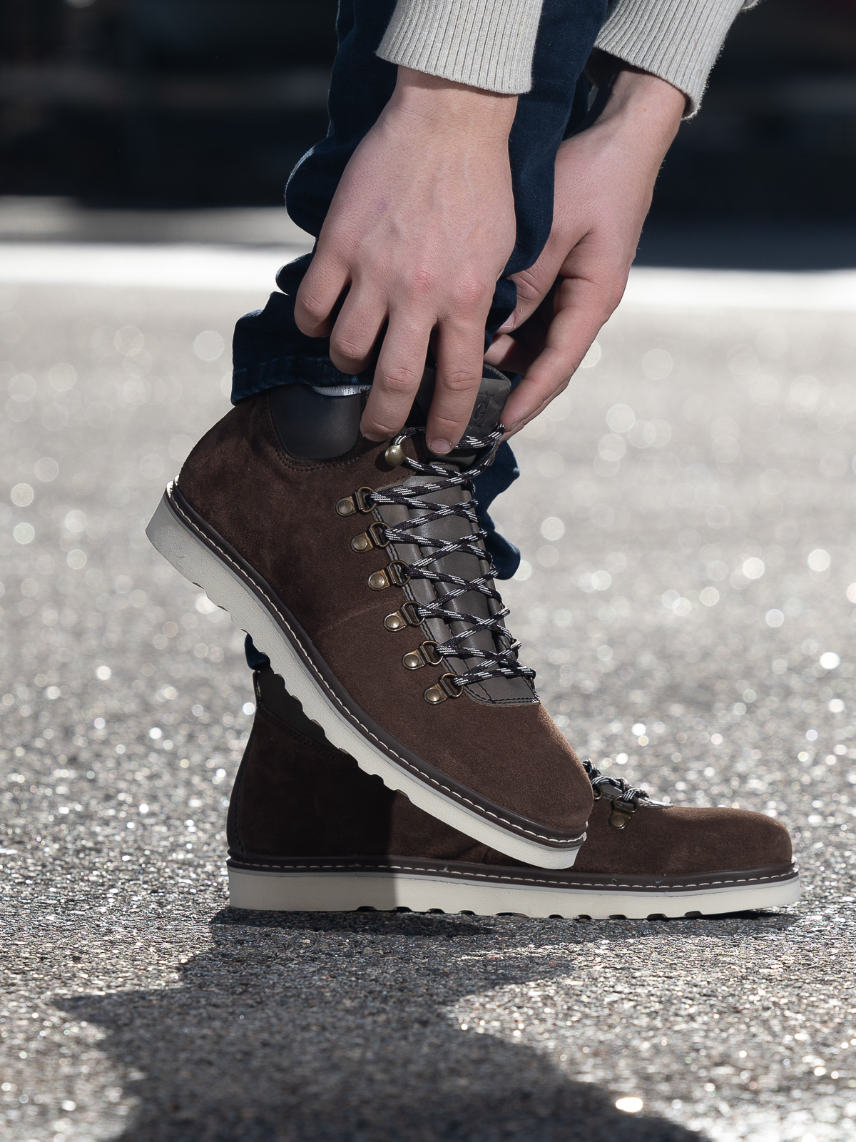 Gregers - Orkney II Suede Brown - Trapes Sko