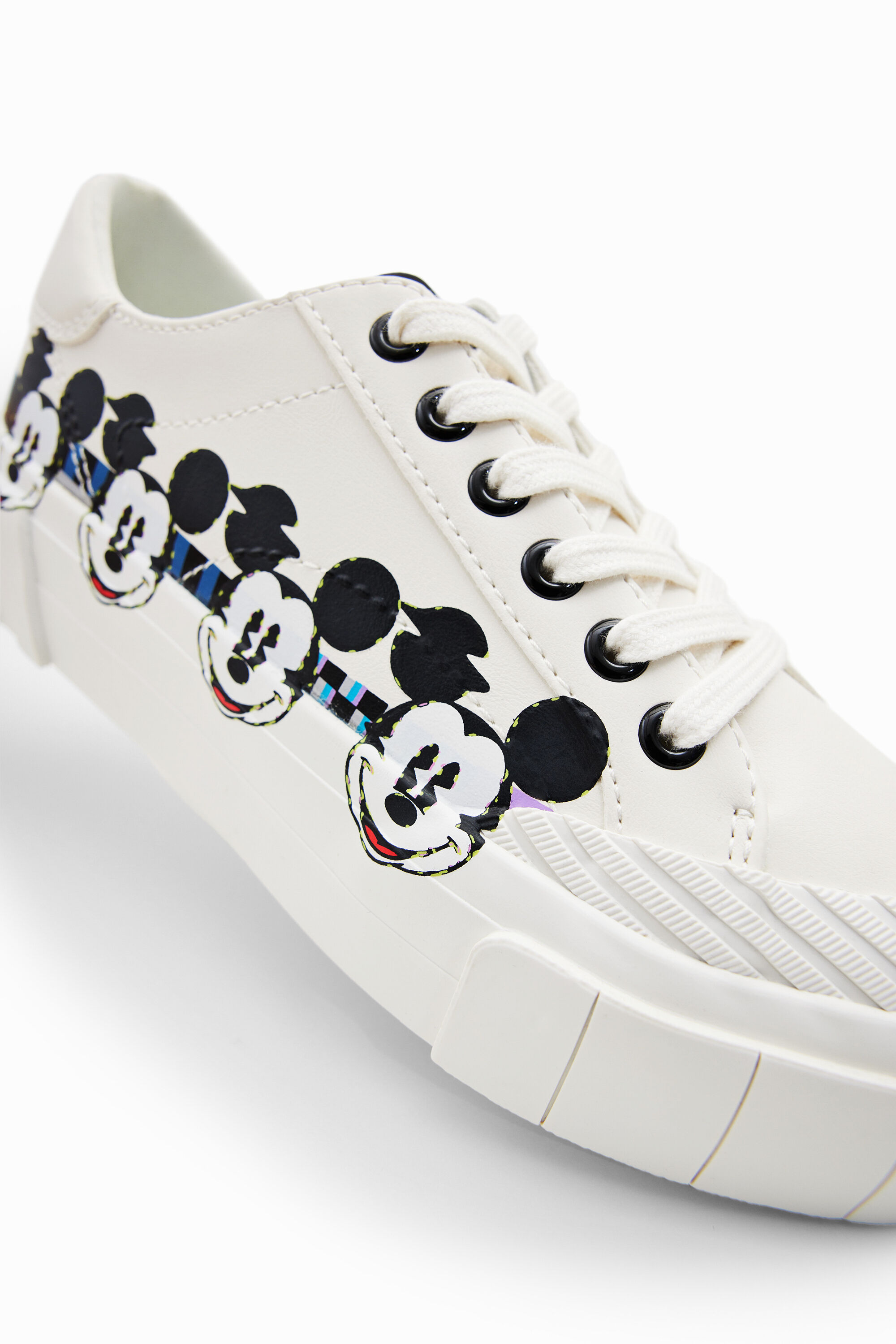 Tênis plataforma Mickey Mouse