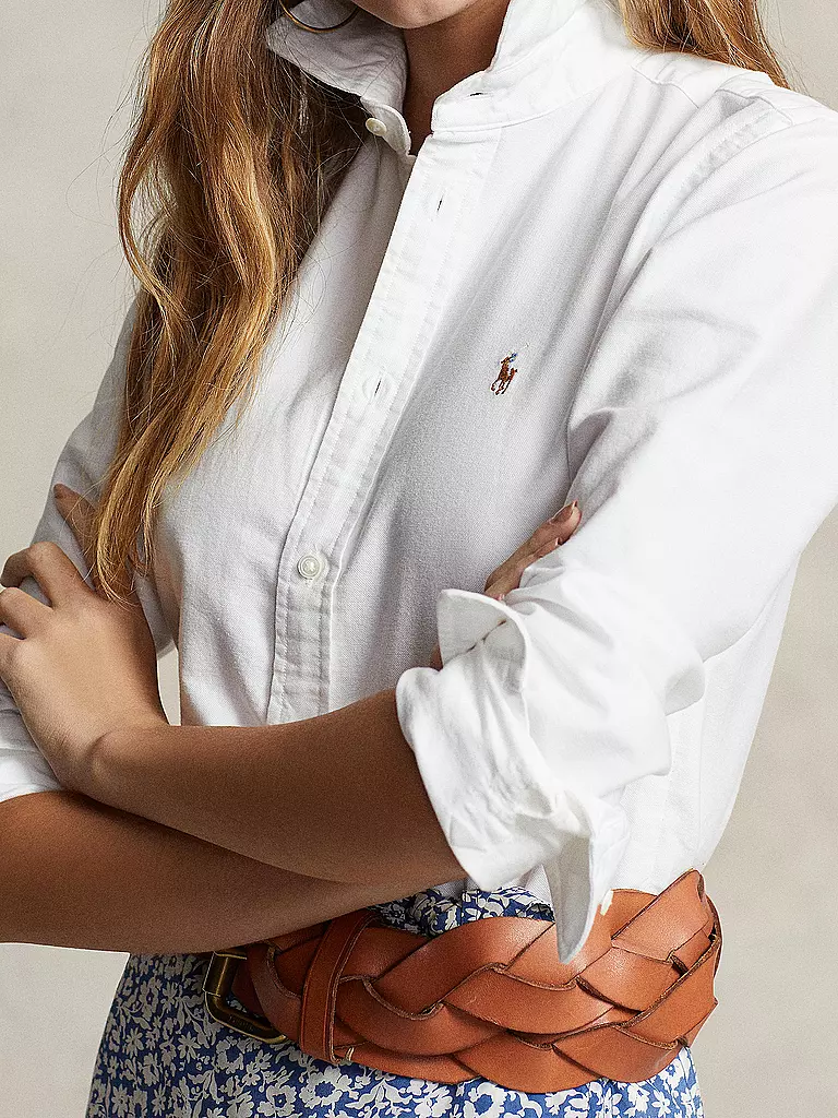 POLO RALPH LAUREN Bluse KENDAL weiss