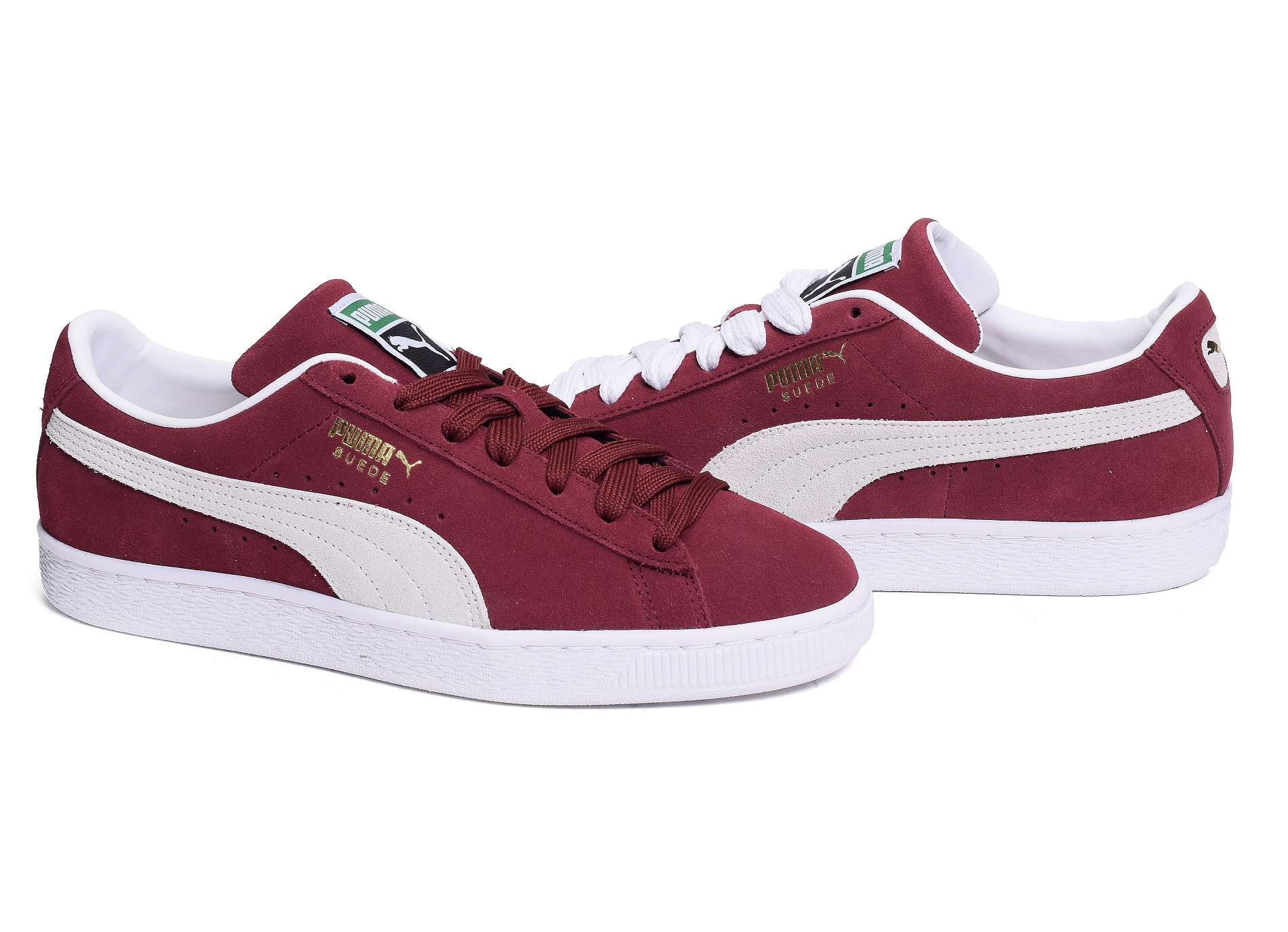 Suede classic bordeaux