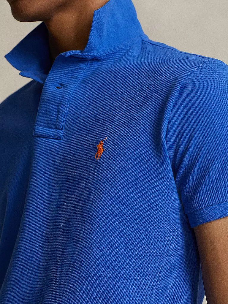 POLO RALPH LAUREN Poloshirt Custom Slim Fit blau