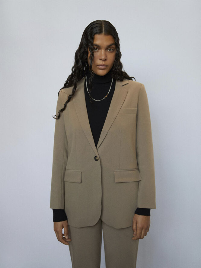Object OBJSIGRID L/S BLAZER NOOS Fossil