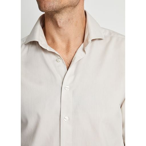 Bruun & Stengade Kurt Skjorte, Beige, 43