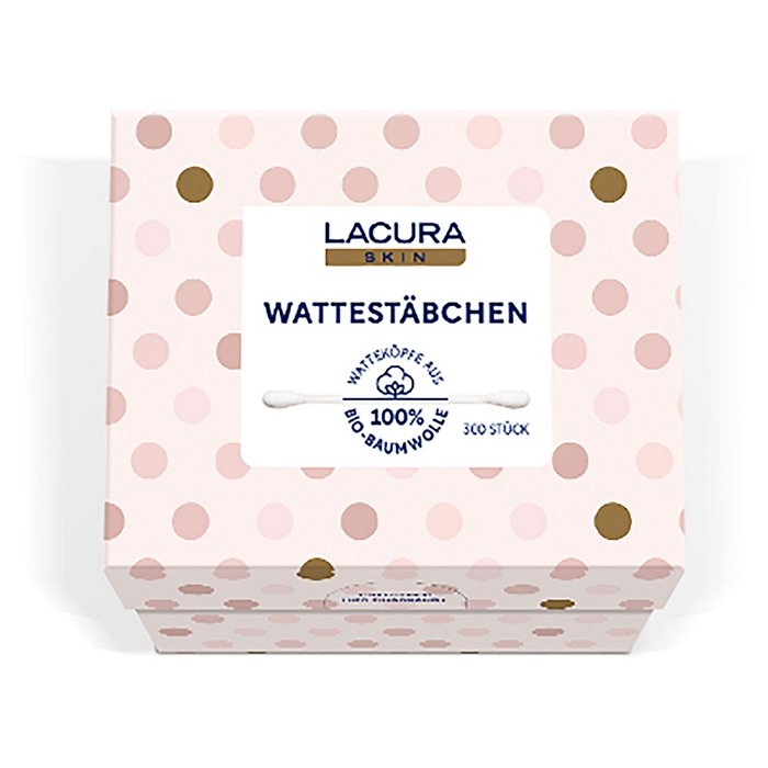 LACURA Bio-Baumwoll-Wattestäbchen