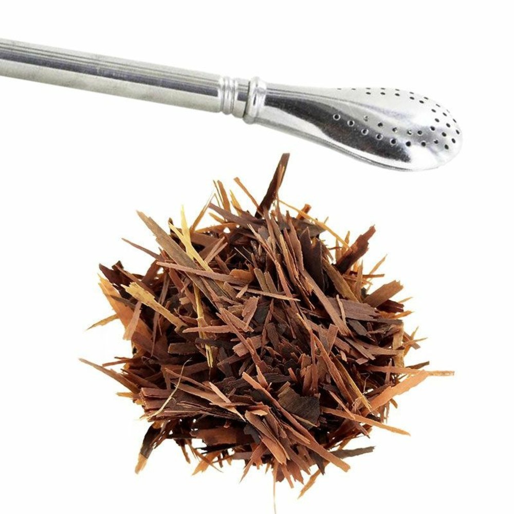 Thé d'origine en vrac lapacho du brésil 70 g + paille inox avec filtre