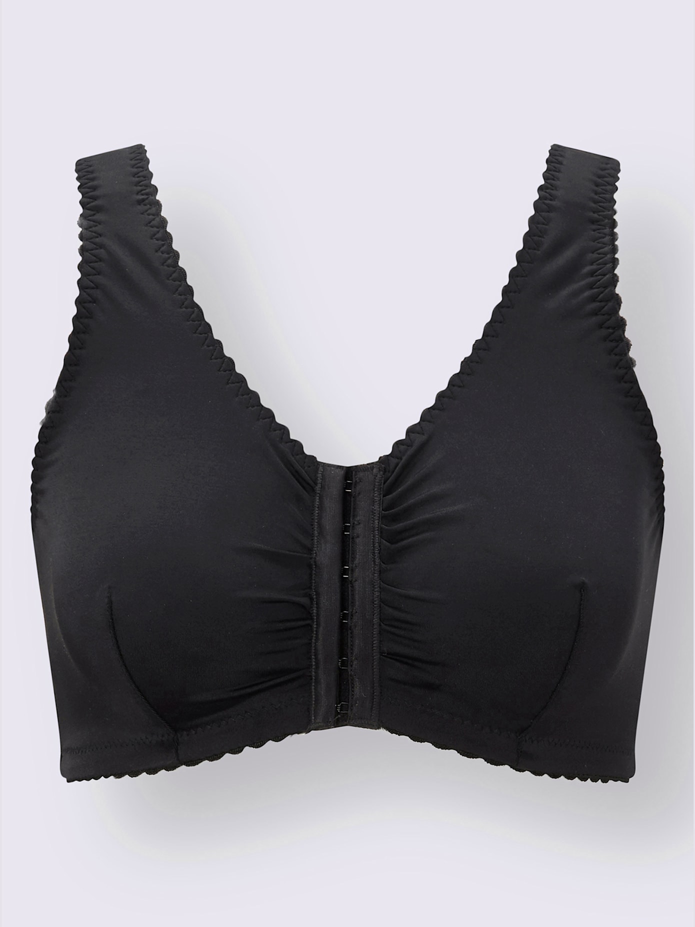Soutien-gorge sans armatures à fermeture devant bon. a, b, c, d, e