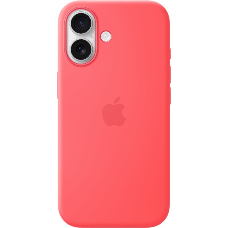 Apple Coque en silicone avec MagSafe pour iPhone 17 - Rose goyave