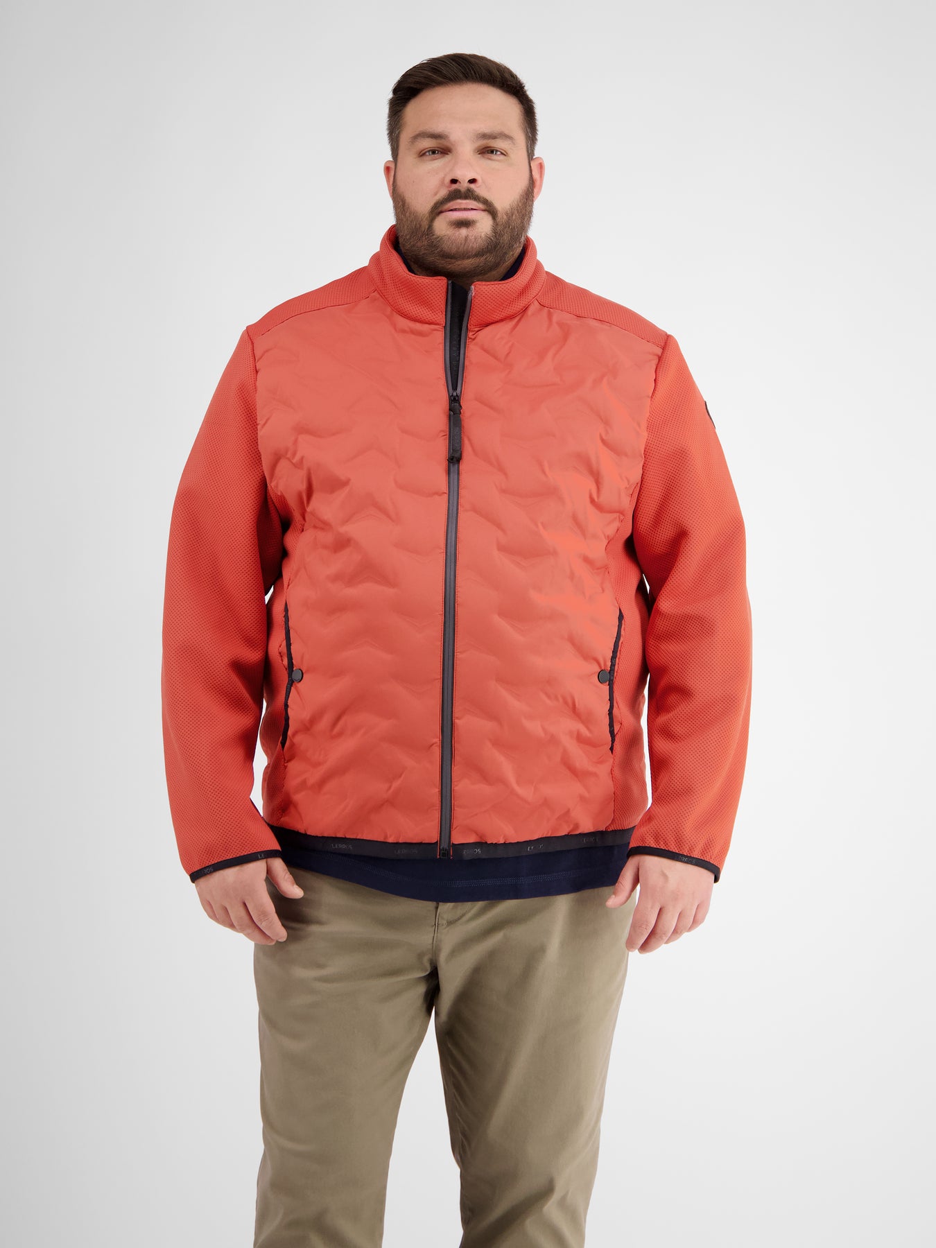 Sportliche Hybrid-Jacke