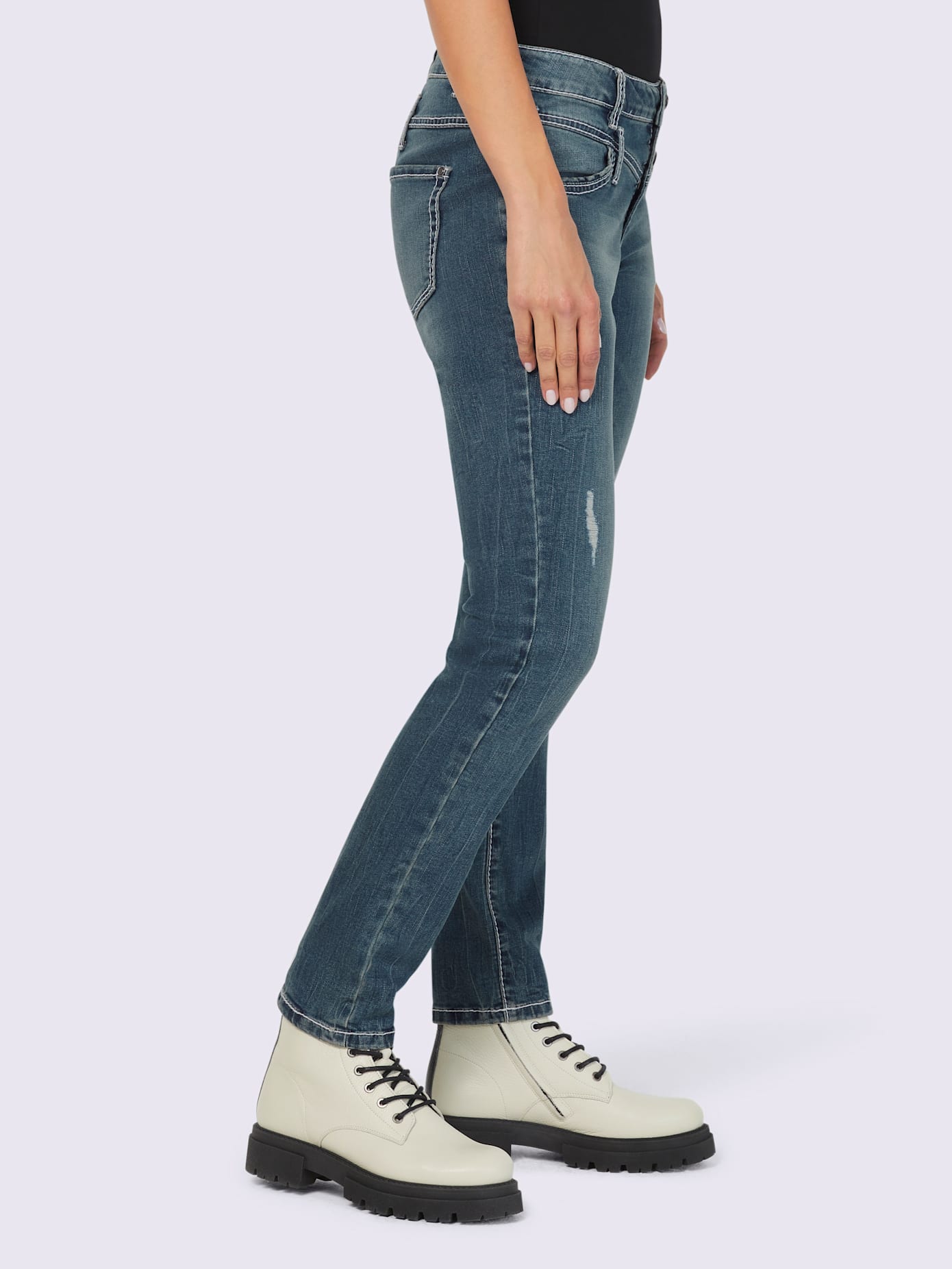Jean délavé tendance