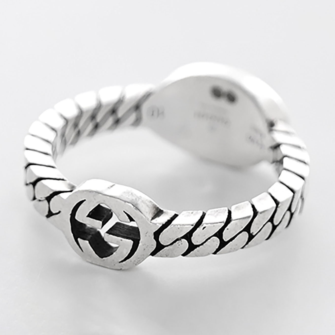 Gucci Bague en Argent argentée - Très bon état