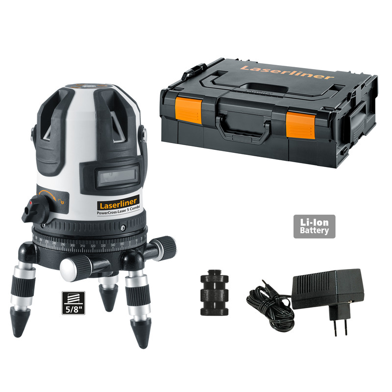 Laserliner PowerCross 5 Combi kruislijnlaser Groen/ Rood